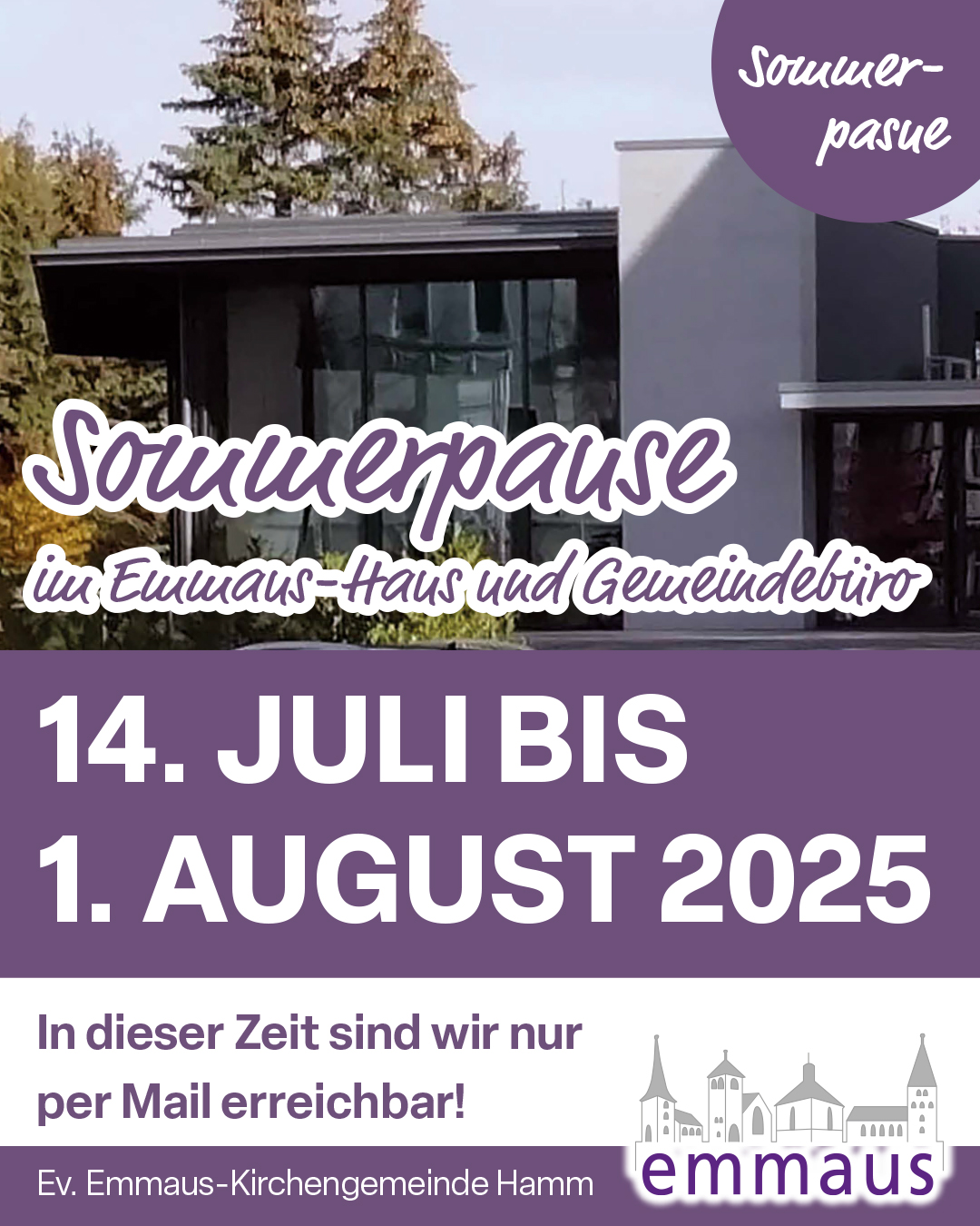 Sommerpause